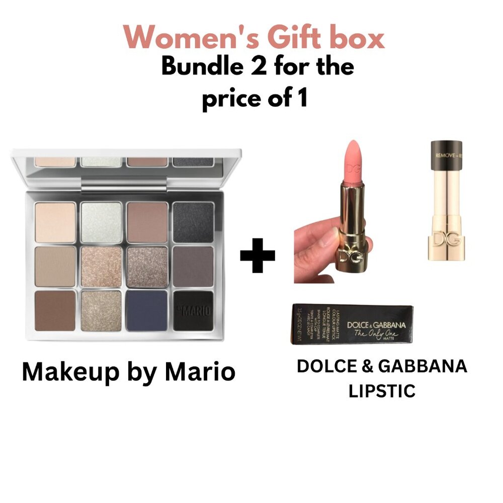 Women's Gift box  Bundle 2 for the price of 1.  (DOLCE&GABBANA+ Makeup by Mario)